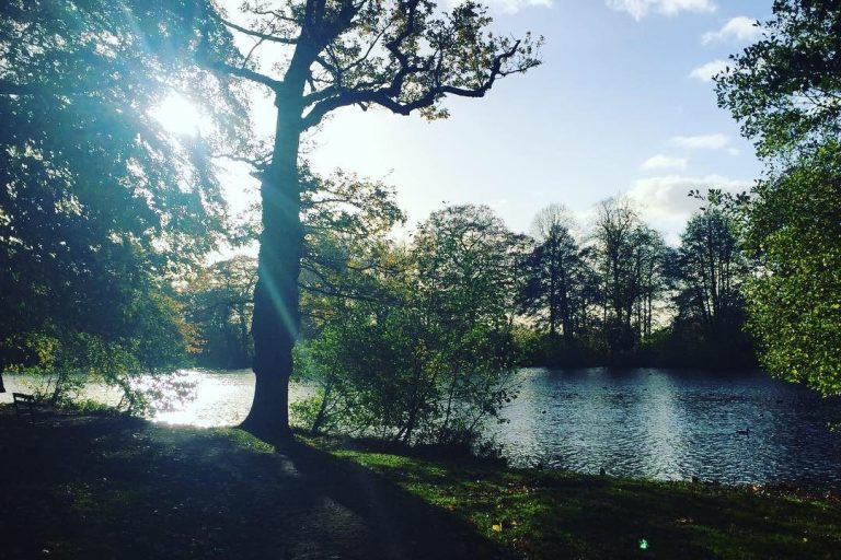 Poynton Pool, Cheshire near Wilmslow